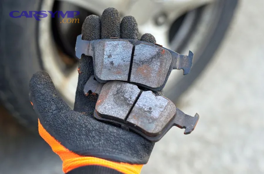 Diagram showing heater core, thermostat, radiator, and water pump flow path