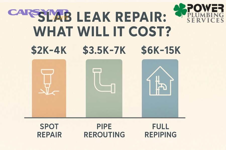 How can you confirm the leak source before paying for repairs?