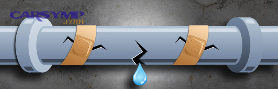 Cracked wall surface that may indicate movement requiring diagnosis beyond cosmetic patching