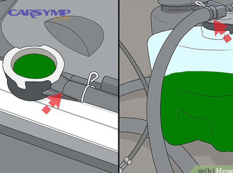 What does it mean if the coolant level keeps dropping after you top it up?
