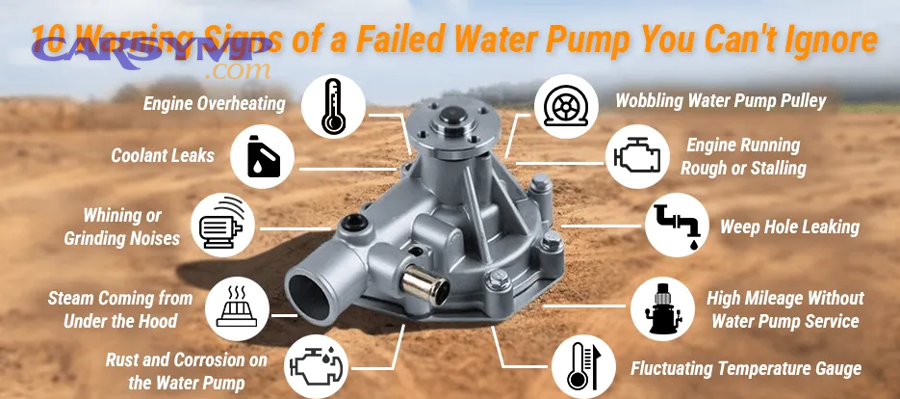 10 Warning Signs of a Failed Water Pump You Cant Ignore
