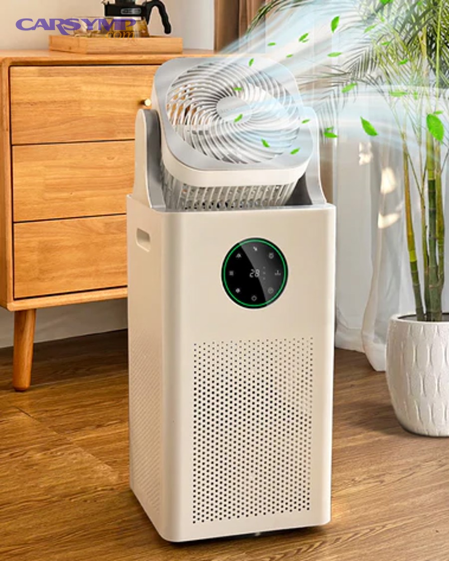 Worker using temporary support while planning permanent repair