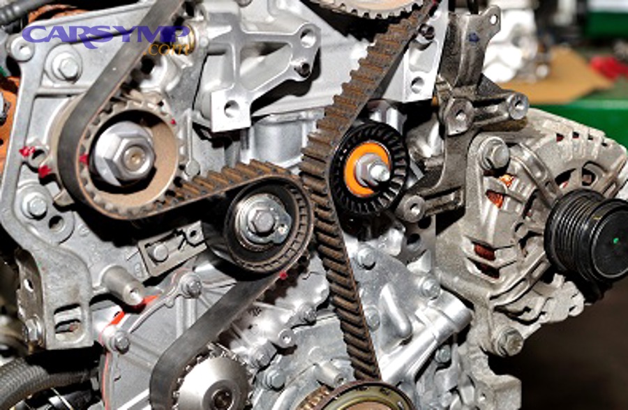 What less common factors can make timing tensioner whine harder to diagnose?