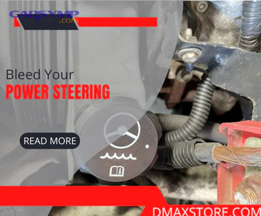 Power steering reservoir fluid level check