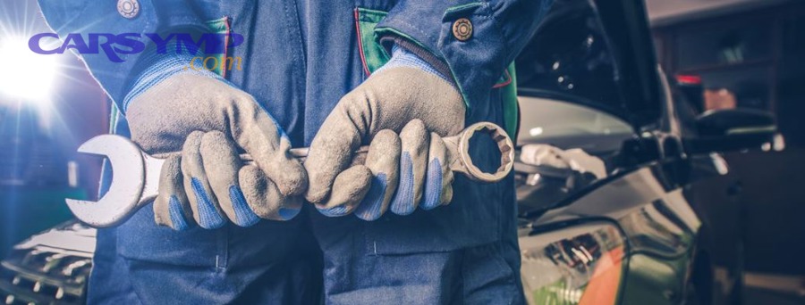 Heavy white smoke billowing from vehicle exhaust indicating severe coolant combustion