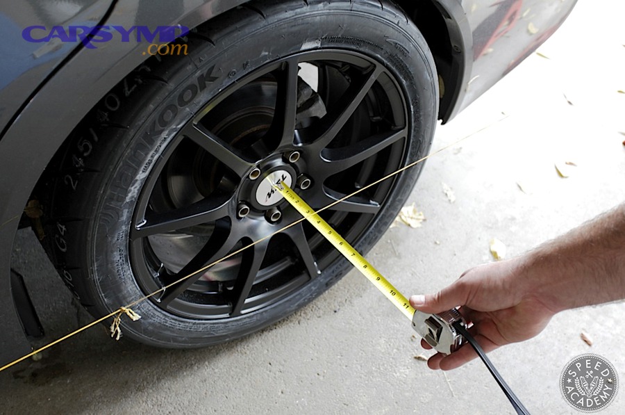 Repairing suspension parts before wheel alignment service