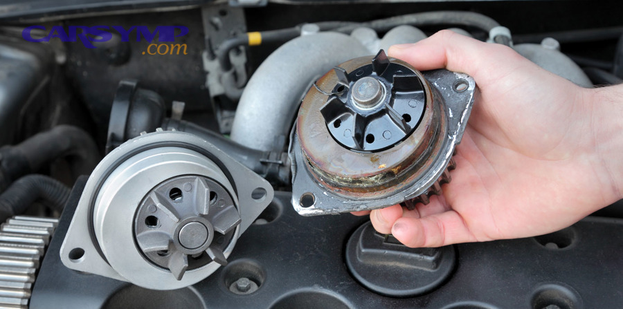 warning indicator and driver checking vehicle dashboard