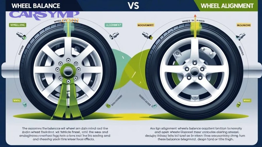 Technician servicing a wheel and tire assembly in an auto shop