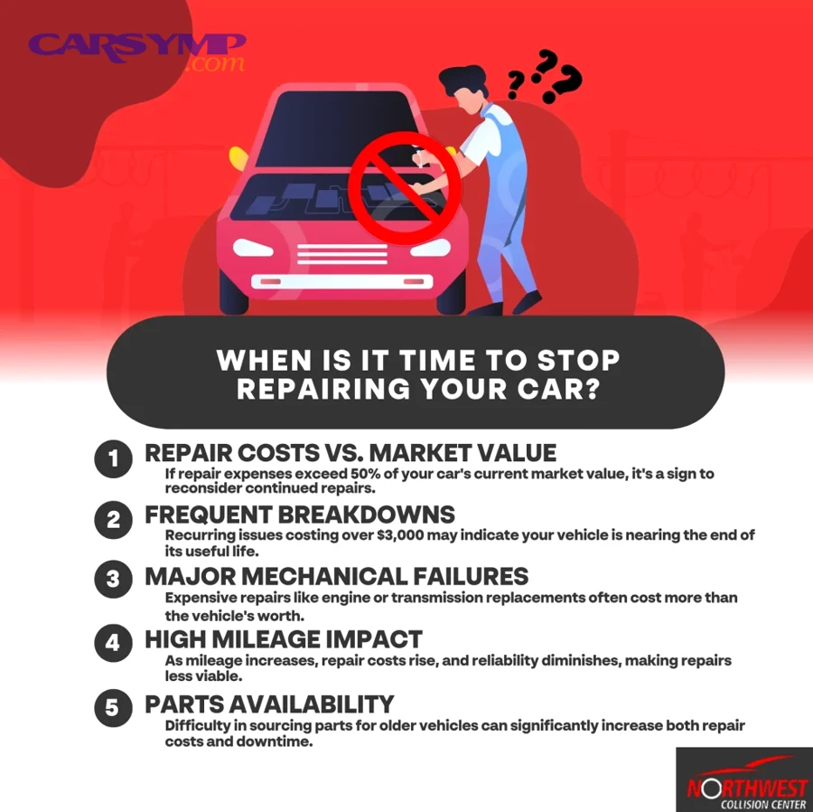 Mechanic checking vehicle components after a repair