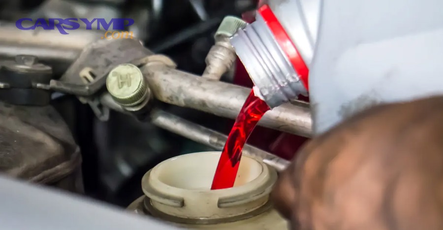 Automatic transmission valve body showing internal fluid passages