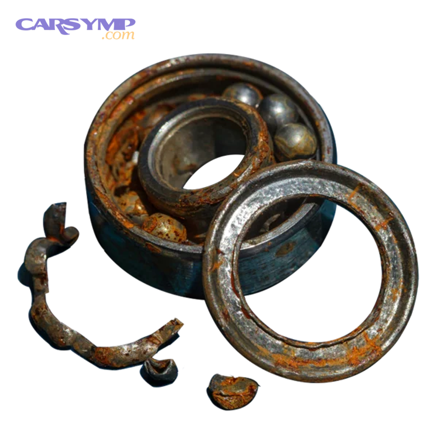 Bearing and hub assembly related to installation and handling