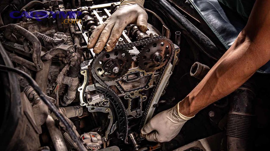 Common tune-up parts including spark plugs filters and ignition components