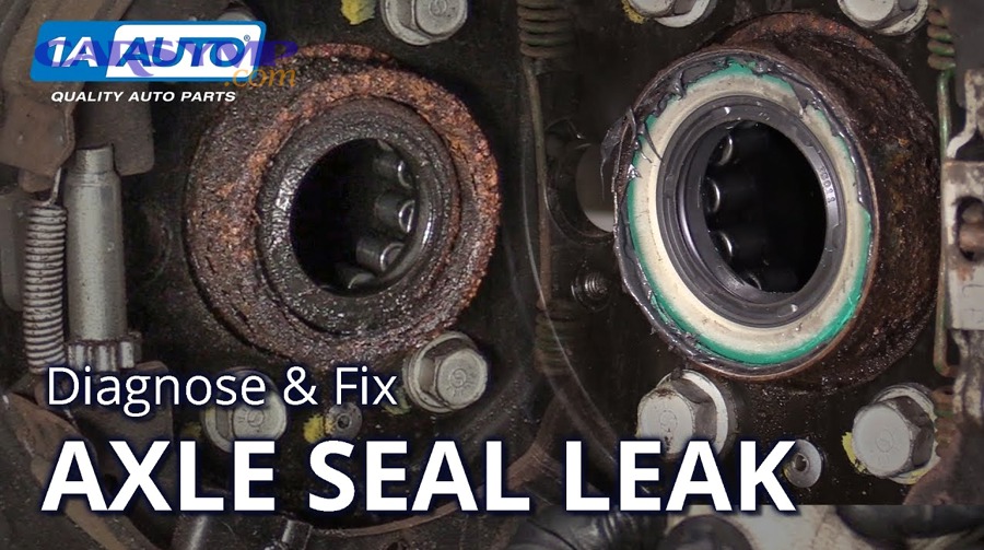 How Do You Tell the Difference Between an Oil Pan Leak, Axle Seal Leak, and Cooler Line Leak?