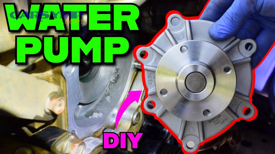 How can car owners reduce DIY water pump replacement risks?