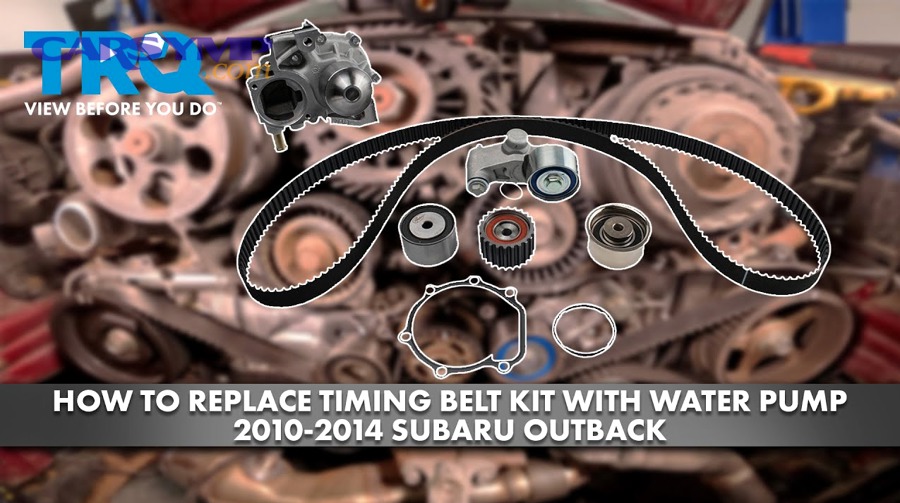 What Else Should You Replace During a Timing Belt and Water Pump Service?