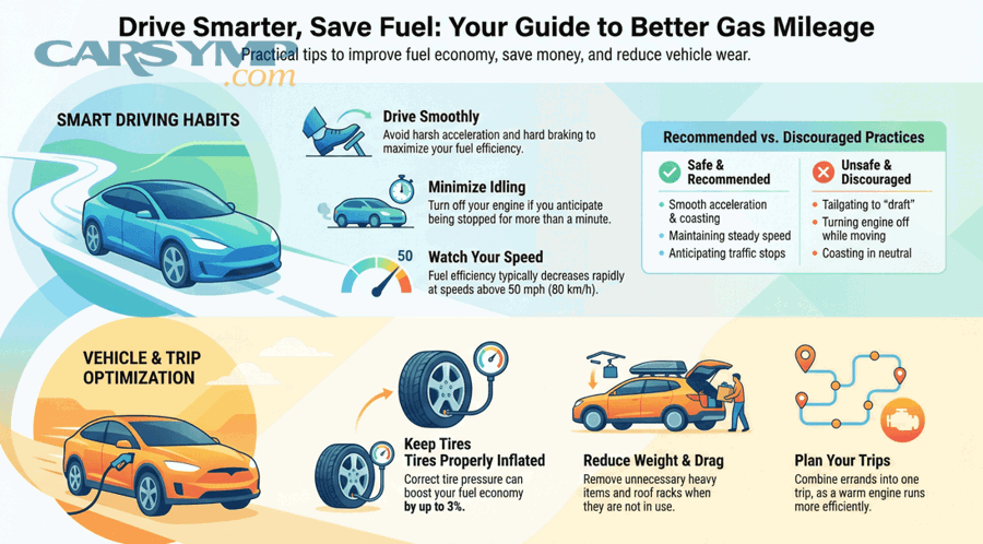 Modern car tune-up for better MPG and smoother drivability