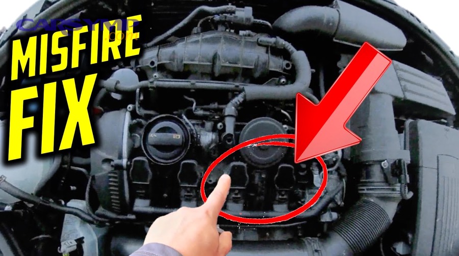 When does misfire vibration happen most often?