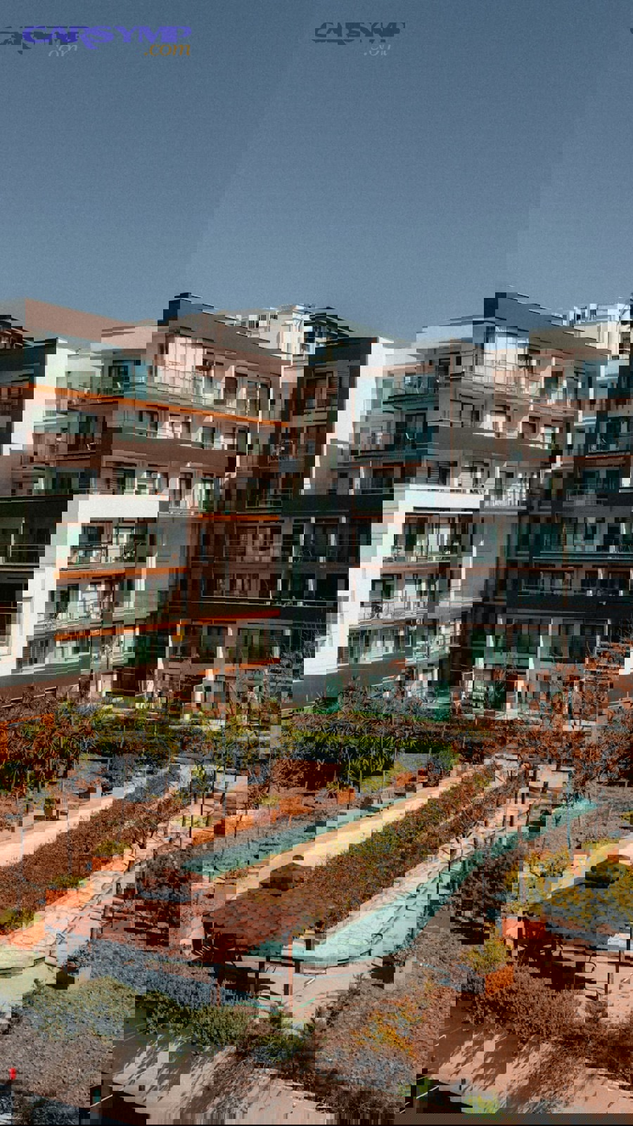 Modern digital thermostat mounted on wall showing temperature display and control interface