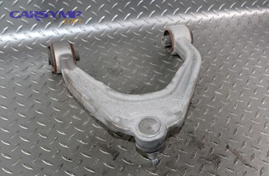 Car in service bay during automotive repair inspection