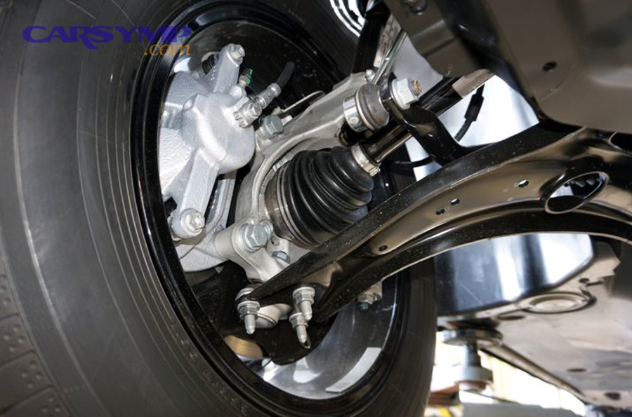 Steering rack and tie rod end connection diagram showing inner and outer tie rod assembly