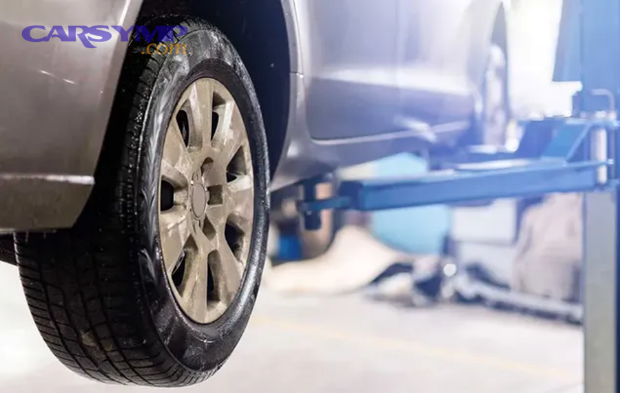 Vehicle suspension components that affect wheel alignment