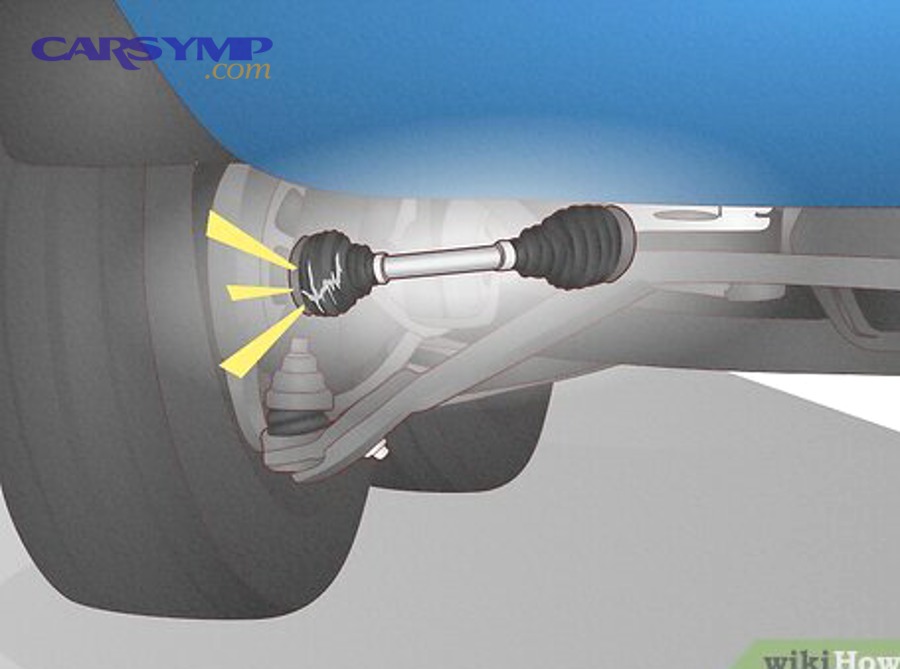 front suspension components that cause clunking during steering including sway bar links and strut mounts