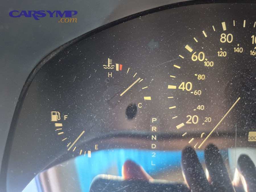 comparison of fresh coolant versus degraded contaminated coolant samples